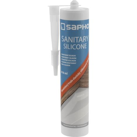 Silicone sanitaire, 310ml, transparent (1/2)