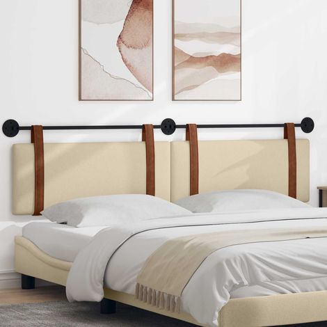 Hängendes Kopfteil Creme Antikes PU