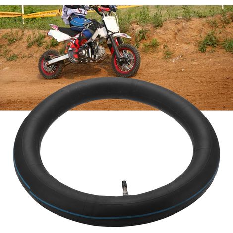Chambre à air 90/100-14 3.00-14 pour moto cross 110cc 125cc 140cc 150cc, valve droite (1/5)