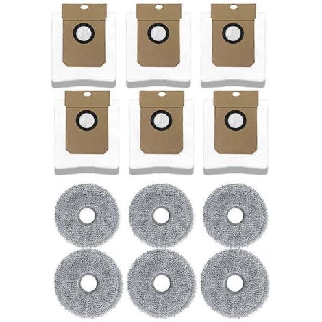 LAN Accessoires pour balai Cecotec Conga 11090 : élimine 99 % des bactéries, chiffon de nettoyage, sac à poussière. (1/5)