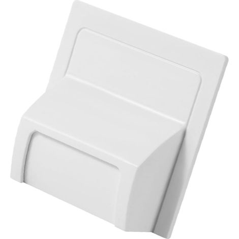 Grille d'évacuation pour lavabo et douche (matériau ABS blanc) (1/5)