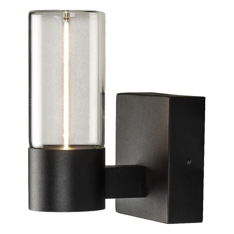 Lampe murale élégante Edison noir avec un effet unique 17 cm - 7364-750 (1/2)