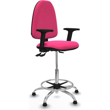 Sedia da Ufficio Piqueras y Crespo B2D05RT Rosa Alta (1/5)