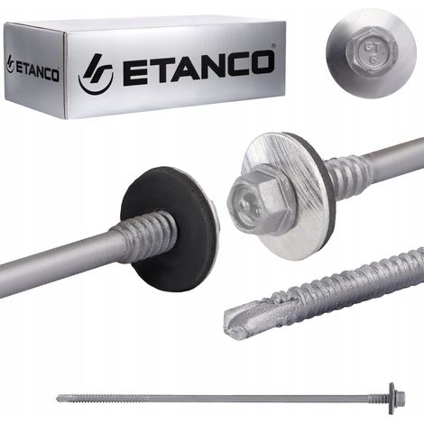Tornillos GTR6 SP A19 5,5/6,3x200mm Galvanizados (1/5)
