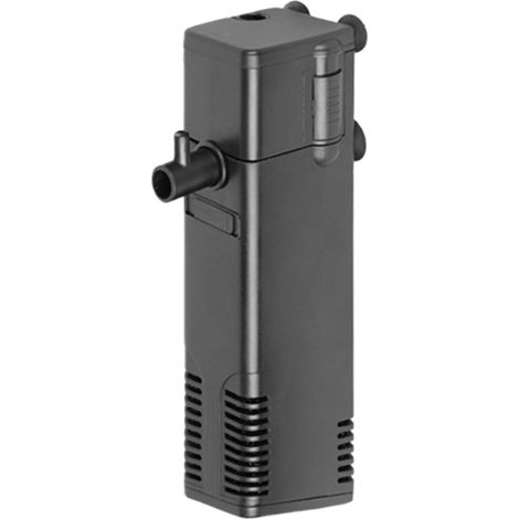 Filtre pour aquarium de 40 à 150 gallons (150 à 570 litres). Filtration biochimique Crystal 300 GPH. Pompe puissante submersible interne. Filtre pour grand aquarium/bassin. Système de brassage de l'ea (1/5)