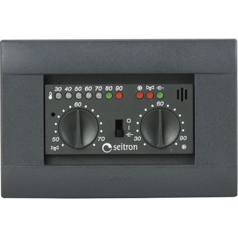Centralina elettronica da incasso per controllo termocamini modello fuego2  Dimensioni: l=118 p=55 h=68 mm  - 230v  Seitron