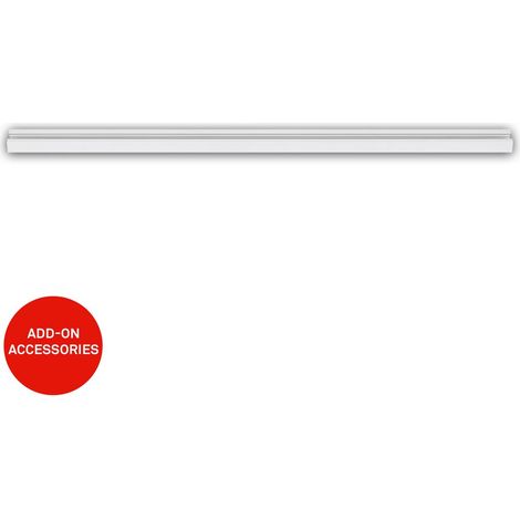 Briloner Rail Système de rail, accessoires, composant d'extension, blanc, 0,75 m