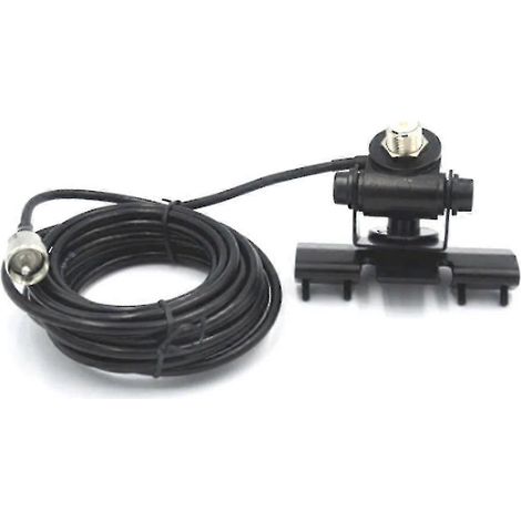 Montagehalterung für die mobile Antenne RB400 mit 5 m Koaxial-Verlängerungskabel für RB400/9800/7800