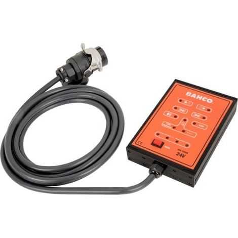 BAHCO - Testeur de prise de courant à 15 broches pour lampes de véhicule 24 V (1/4)