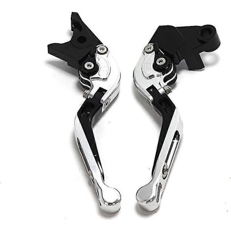 Leviers de frein et d'embrayage CNC pliables et extensibles, usinés au laser, pour Yamaha YZF R6 2017-2018. (1/5)