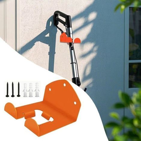 Wandhalterung für Rasenmäher, einfache Montage, ideal für Garagen, Gärten und Werkzeugaufbewahrung. (1/4)