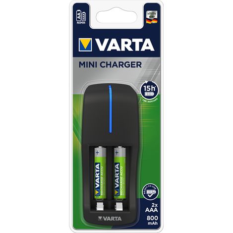MINI CHARGER RICARICATORE VARTA BATTERIE MINI STILO AA (1/5)