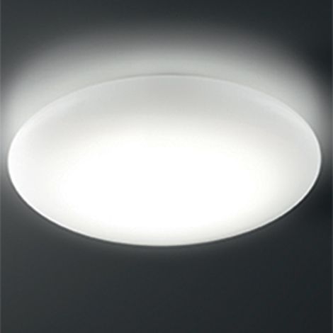 Mentos parete/soffitto ø.350x86mm. triac 16,0w led 22/27/30/40k -ip20- b.co op.,vtr.b.co (1/2)