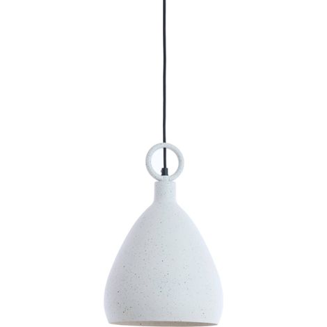 Light & Living - hängeleuchte - Risari - weiß - metall - E27 -