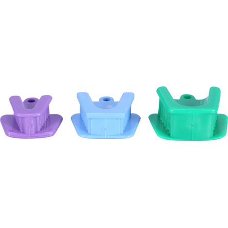 Lot de 3 dispositifs d'ouverture buccale avec coussinets de soutien dentaire (1/5)