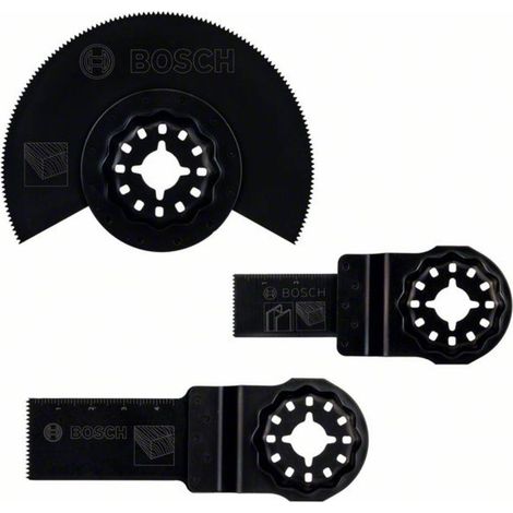 Bosch Accessories 2607017323 PMF Kit di accessori per multiutensile 3 parti 1 KIT (1/10)