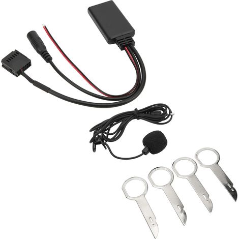 Adaptateur Bluetooth sans fil CD AUX IN 12Pin pour Ford Focus 2005+, kit mains libres avec micro, remplacement autoradio 6000CD (1/5)