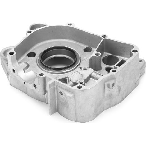 Rechtes Motorgehäuse aus Aluminiumlegierung, Ersatzteil kompatibel mit GY6 125cc 150cc Roller, robuste Seitengehäuseabdeckung, 4-Takt-Motorersatzteil. (1/5)