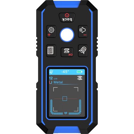 Metall-Detektor, LCD-Display, Wiederaufladbare Energie, NF-518 (1/2)