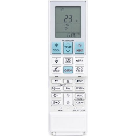 Telecomando per condizionatore compatibile con Sharp CRMC-B153JBEZ e CRMC-B055JBEZ (1/5)