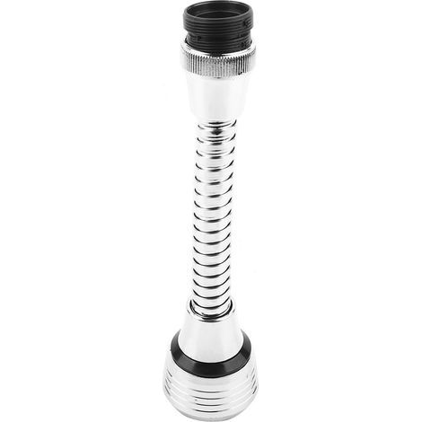 Economiseur d'eau pour robinet flexible avec rotule 360° et deux modes d'eau (1/5)