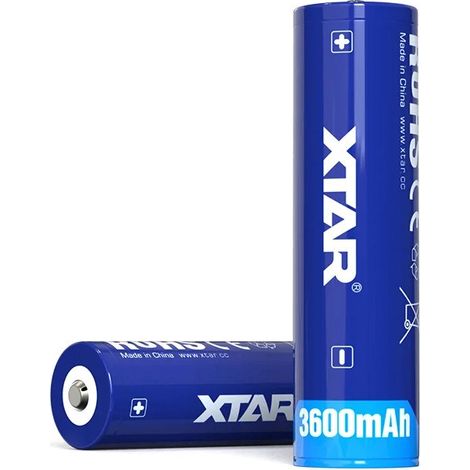 Batterie 18650 3,6 V Li-ion 3600 mAh (1/4)