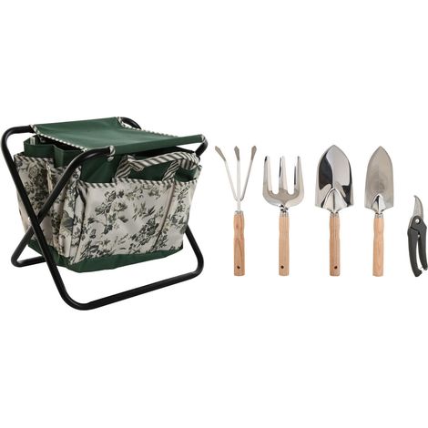 Utensilios Set 8 Aluminio 45X45X45 Con Taburete (1/5)