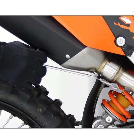 Extracteur de crochets à ressort pour motos, adapté aux tuyaux d'échappement, selles, réservoirs de carburant, supports latéraux et ressorts de frein. (1/5)