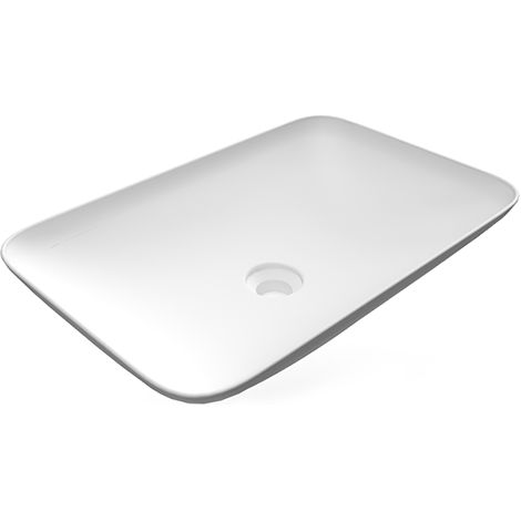 Lavabo sottopiano rettangolare Rak Ceramics Bianco (1/4)