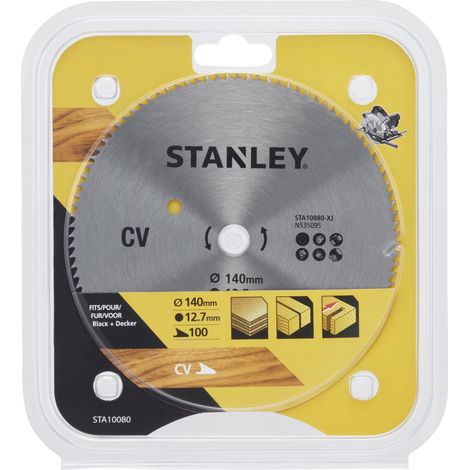 Chromklinge ø 140x12,7 mm. 100 Zähne  STANLEY STA10080-XJ