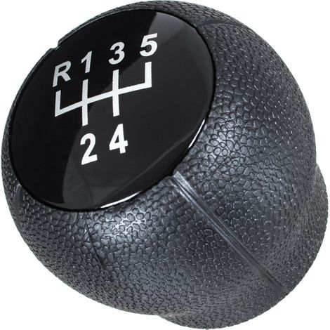 Pomo de palanca de cambios de 5 velocidades para Opel Astra II G 98-09, color negro. (1/5)