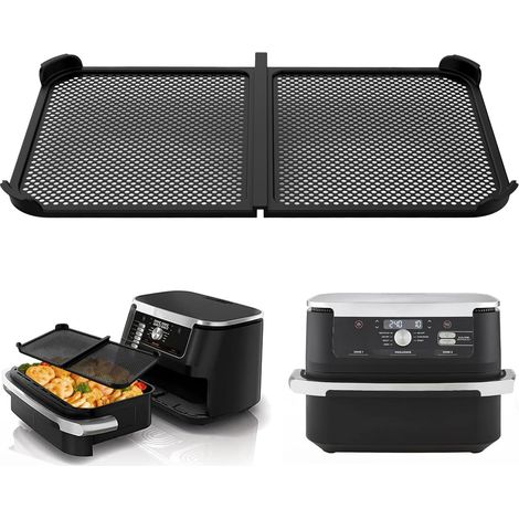 Grille Anti Projection pour Air Fryer Ninja 10,4 L AF500EU, Silicone Air Fryer Accessoires pour ninja 10.4l, Protection Efficace de la Spirale Chauffante (1/5)