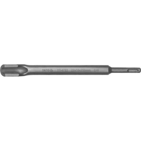 Ciseau de gougeage creux Yato YT-4722 SDS-plus 250 mm
