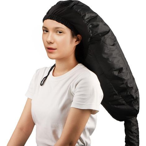 Hair Dryer Attachment, Adjustable Cap, 1m Extendable Hose, For Long and Curly Hair (1/5)
