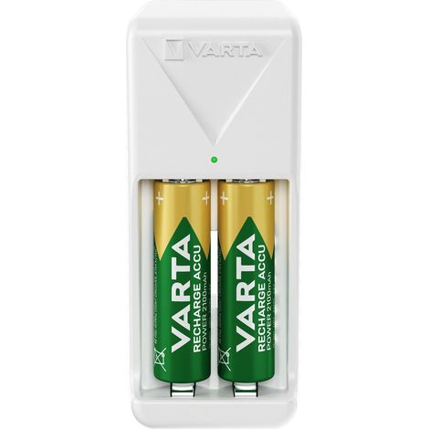 Varta Mini Cargador blanco cargador de pilas AA AAA compacto