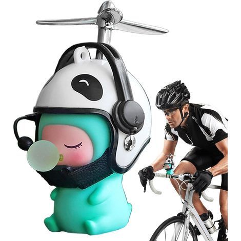 Ornement décoratif inodore pour guidon de moto, forme de dessin animé mignon Décoration pour vélo enfant et voiture électrique