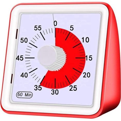 Orologio per bambini di alta qualità，Timer per bambini，Orologio da conferenza，Orologio con conto alla rovescia，Timer，Timer analogico da cucina (1/5)