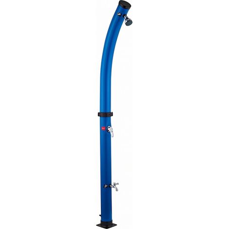 Doccia Solare Cylinder Series 217 cm con Lava Piedi e Pannello Solare Integrato per Giardino, Piscina e Terrazzo (1/2)