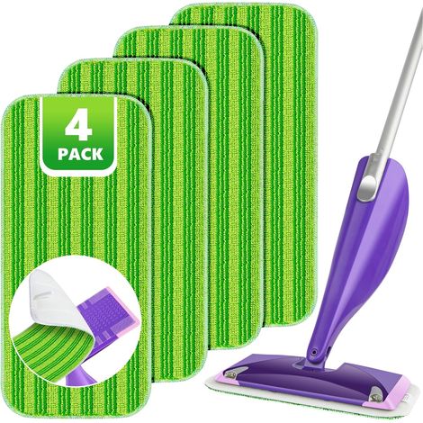 lingettes Swiffer WetJet Microfibre lavable Recharge Vert (1/5)