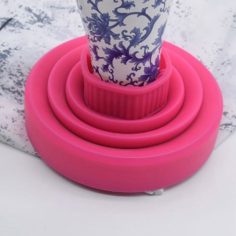 Silikon-Haartrocknerdiffusor (3,5–5 cm), Düse für lockiges und welliges Haar, professionelles Zubehör für Zuhause und den Salon. (1/5)