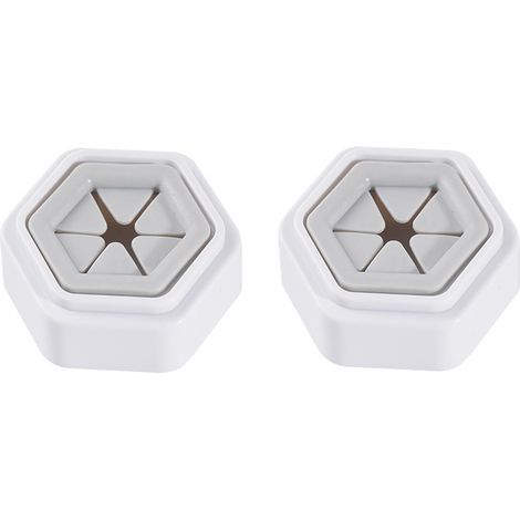 SHINING HOUSE Ganchos para batas de baño, paquete de 2 ganchos adhesivos para toallas, soporte para toallas de cocina, color blanco (1/5)
