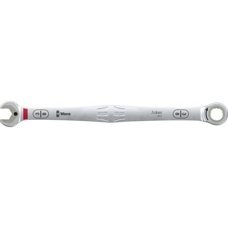Wera 05020362001 6007 Joker inch Clé mixte Ouverture de clé (pouces) (uniquement pour le titre) 3/8 (1/4)