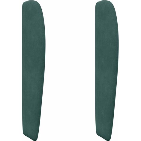 Oreja de cabecero Verde Terciopelo vidaXL (1/5)