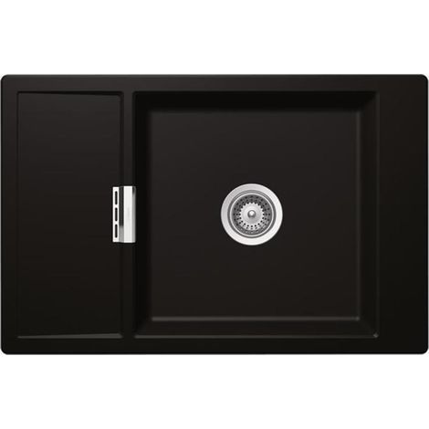 Schock Einbauspüle Cristadur Mono D-100 XS A mit Holzschneidbrett Green Line Night NGT Exzenterbedienung (1/3)