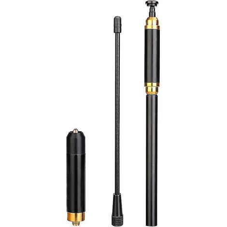Antenne télescopique pour talkie-walkie bi-bande SMA femelle RT5R RT6 RT7 RT29 (1/4)
