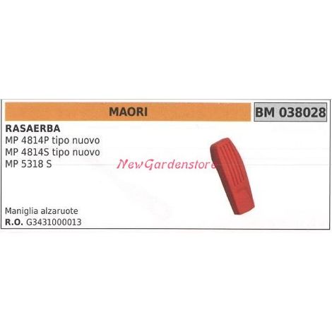 Empuñadura del paso de rueda del cortacésped MAORI MP 4814P 038028