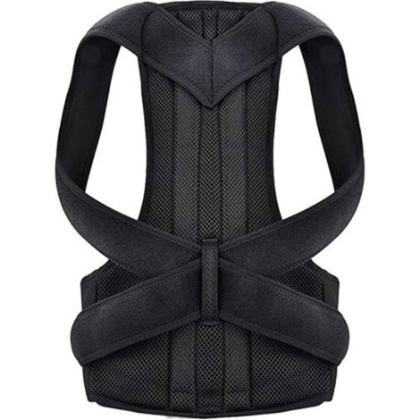 PRO Rückenstützweste, Haltungskorrektor, Schwarz, 5XL (1/5)