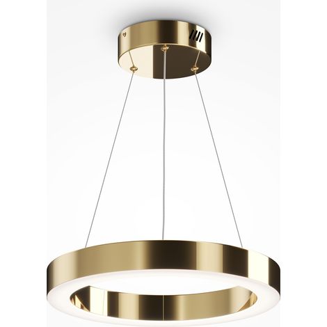 Maytoni Saturno Plafonnier LED intégré moderne en laiton, 2500lm, 4000K (1/5)