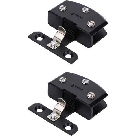 2 Pieces Glass Door Hinge Furniture Hinge Door Clamp Hinge Hinge for Kitchen Cabinet Glass Door Suitable for 5-8MM Thickness Glass (1/5)