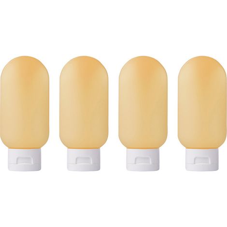 Bouteilles De Voyage - Réservoirs Liquides Réutilisables Étanches - Pour Shampooing Après-Shampoing Lotion - Lot De 3 (1/5)